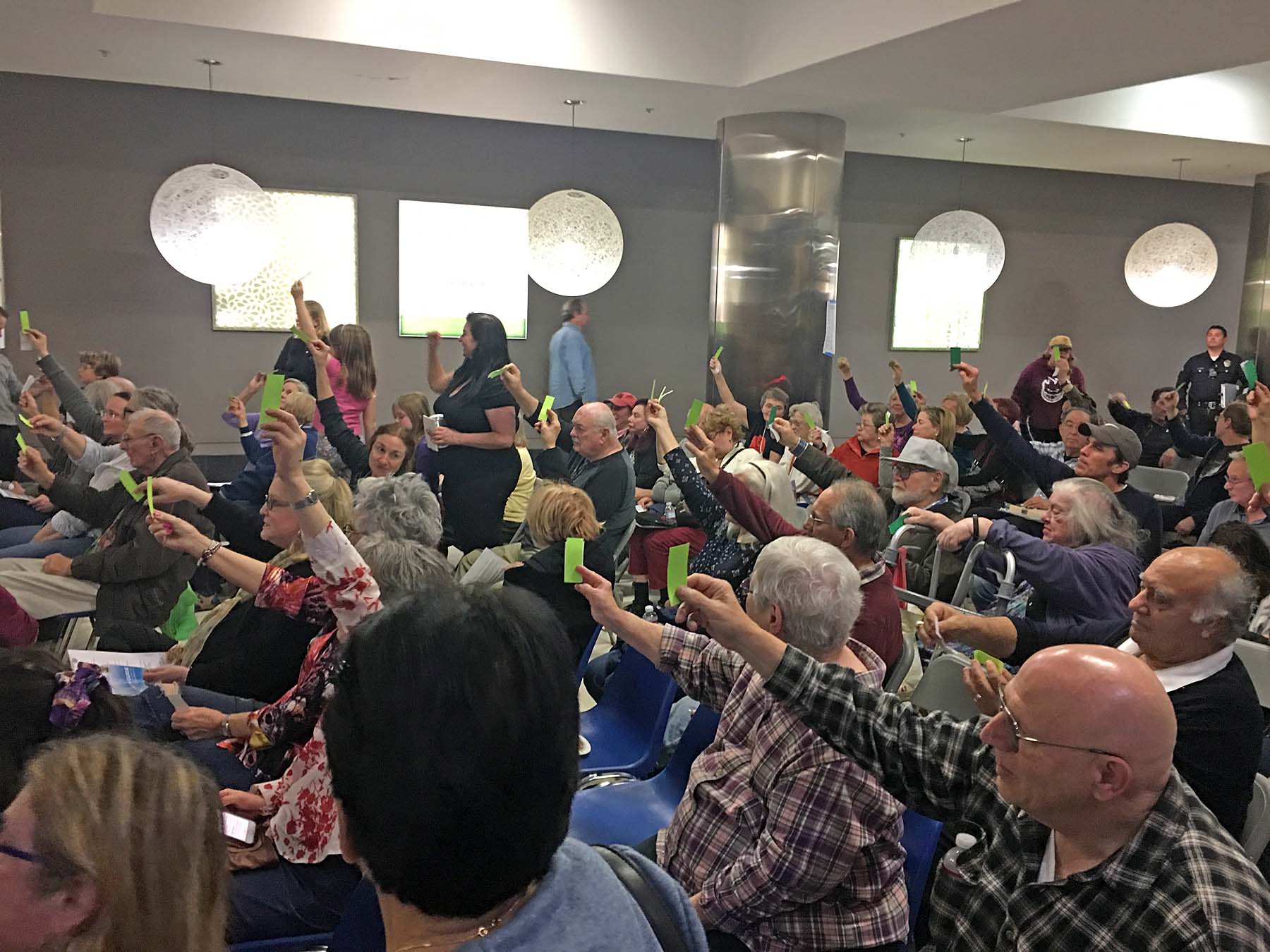 WNC Seat 7 stakeholders casting their votes on March 14th 2019