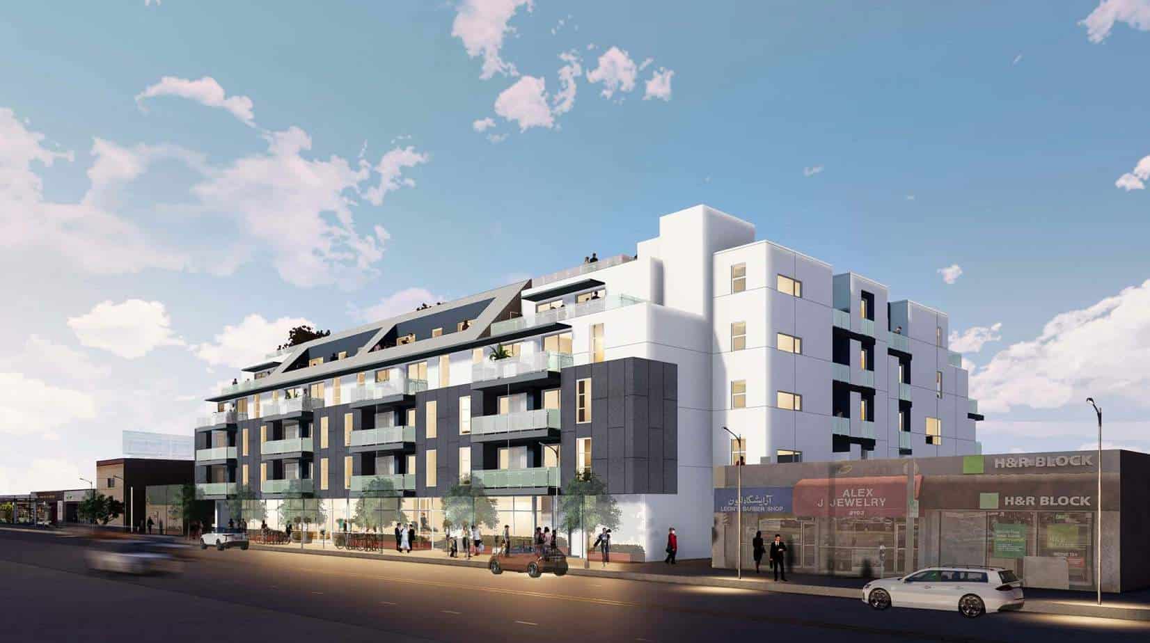 New 5story apartment building coming to Westwood Boulevard Westwood