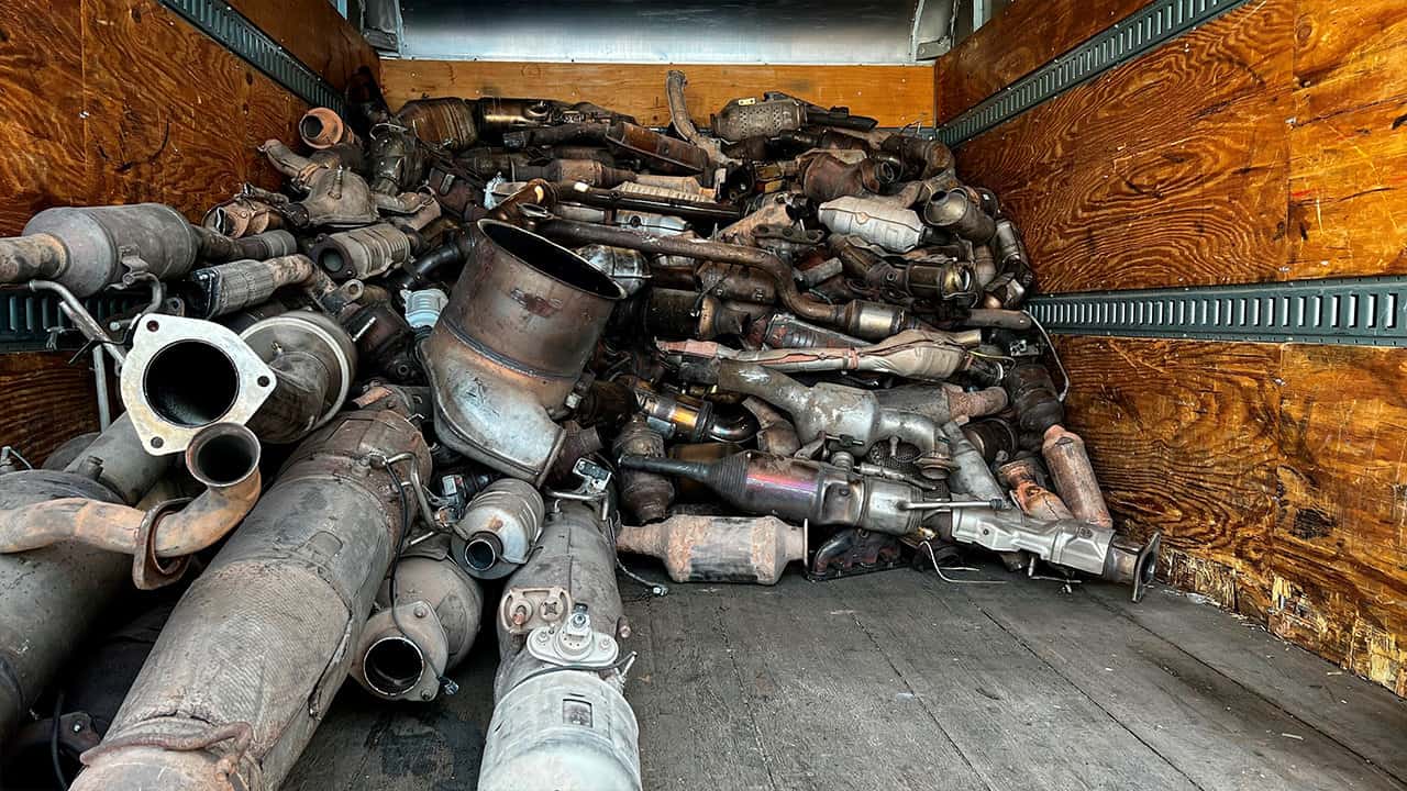 Stolen Catalytic Converters Recovered in Phoenix